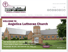 Tablet Screenshot of angelicalutheranchurch.org